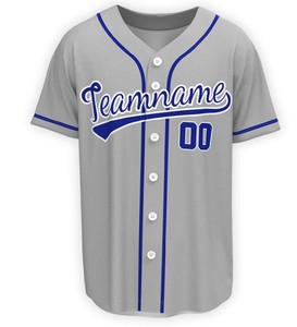 Ensemble de maillots de baseball personnalisés pour jeunes, respirant, imprimé par transfert thermique, avec logo brodé, couleur unie, manches courtes - Product Image 6