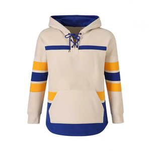 Sudadera con Capucha de Hockey Neutra Personalizada de Madera de Roble, Jersey de Hockey sobre Hielo Sublimado de Fábrica con Nombre y Número del Equipo, Sudadera Pesada al por Mayor - Product Image 1