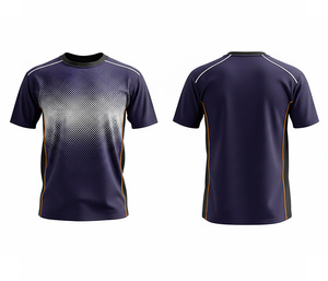 Premium <b>Polyester</b> Sublimation <b>T</b>-<b>Shirt</b> | Moisture Wicking Sports Tee Men Women Adult | Lightweight Quick Dry Short Front Option - Product Image 1