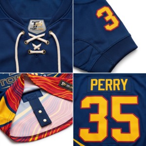 Jersey de Hockey sobre Hielo Personalizado para Hombre, Manga Larga, Sublimado, Absorbente de Humedad, Corte Regular, Uniforme para Adultos - Product Image 4