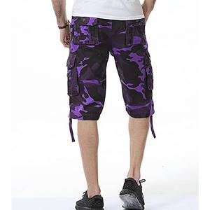 Shorts Casuales de Mezclilla para Hombre, de Alta Calidad, Color Azul Sólido, Ecológicos, con Bordes sin Rematar, Corte Holgado - Product Image 4