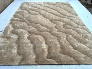 Alfombra de Lana Hecha a Mano de Alta Calidad, Diseño Personalizado, Patrón Jacquard Floral Abstracto, Hermosa Alfombra Artesanal para Decoración de Hoteles y Hogares - Product Image 6