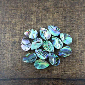 Cabochon en nacre naturelle, forme poire, 8x12mm, pierre en vrac pour la fabrication de bijoux, vente en gros - Product Image 3