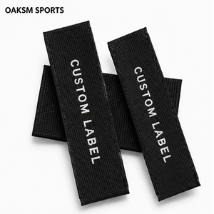 Étiquettes de vêtements tissées haut de gamme personnalisées, imprimées sur du soie, du coton et du satin, pour t-shirts, directement de l'usine - Product Image 3