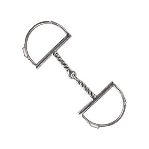 Bridon équestre Tom Thumb confortable en acier inoxydable avec embout en cuivre pour chevaux, bridon anglais et western - Product Image 3