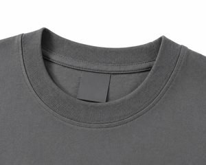 Camiseta Gris Extra Grande de Manga Corta, Cuello Redondo, Algodón, Informal, para Senderismo al Aire Libre - Product Image 4