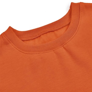 Personnalisé décontracté entraînement Crop sweat-shirt confortable à manches longues hauts pullover lâche poids lourd goutte épaule avant respirant - Product Image 4