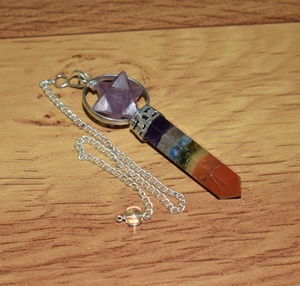 7จักระผูกมัดดินสอกับลูกตุ้มดาวลูกตุ้มคริสตัลลูกตุ้มลูกตุ้ม - Product Image 1