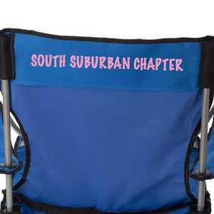 Silla de jardín personalizada Jack and Jill, silla plegable para acampar al aire libre con impresión de nombre personalizado, asiento portátil para picnic en la playa - Product Image 6