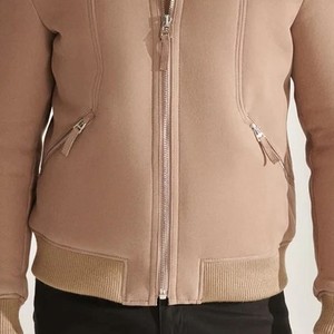 Men's Vintage Leather Aviator <b>Jacket</b> Warm <b>Pilot</b> Bomber Coat Premium Custom Design Sample Service Available Worldwide - Product Image 6