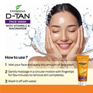 High on Demand D <b>Tan</b> <b>Face</b> Wash for Regular Skin Care and Glow Boost Available at Bulk Quantity - Product Image 4