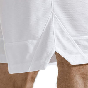 Shorts de basketball personnalisés écologiques à séchage rapide et respirants, vêtements de sport en polyester/coton, entrejambe de 5 pouces, pour la course et l'entraînement - Product Image 4