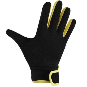Gants de football gaélique professionnels de haute qualité, personnalisés, couleur noir et or. - Product Image 2