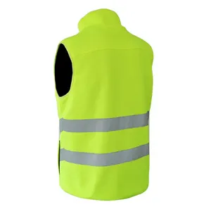 Chaquetas de Seguridad Reflectantes para Guardias de Seguridad de Verano, Ropa de Trabajo Personalizada, Transpirable, Resistente a Desgarros, Diseño Unisex - Product Image 4