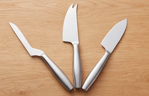 Admirable Design Cheese Knife Set Stainless Steel Dishwasher Safe Eco-Friendly Ideal <b>For</b> Cheese Cutting Use And Hotel Use - Product Image 3