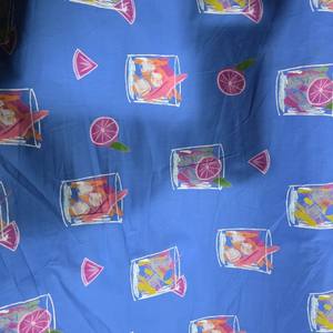 ผลิตในเกาหลี ผ้าฝ้ายพิมพ์ลาย 100% ผ้าฝ้ายแท้ ระบายอากาศได้ดี นุ่มสบาย สต็อกผ้าสำเร็จรูปสำหรับทำเสื้อผ้า ใช้ในชีวิตประจำวัน - Product Image 4