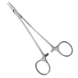 Portaagujas de madera Crile de 15 cm con ranura, instrumento quirúrgico de acero inoxidable para sutura, herramienta de pinza para sujetar agujas dentales - Product Image 5