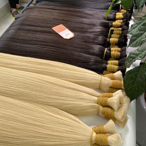 ผมแท้คุณภาพสูง 100% เรมี่ แฮร์ แบบเย็บสองชั้น ต่อผมตรงแบบม้วน  สามารถปรับแต่งสีได้ ไม่หลุดร่วง นุ่ม เงางาม ทุกสี - Product Image 1