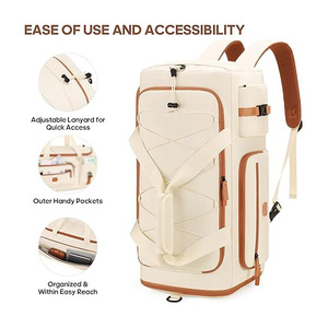 Bolsa Deportiva de Gimnasio, Bolsa de Viaje con Compartimento Separado para Zapatos, para Entrenamiento y Ejercicio - Product Image 2