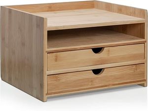 Wooden Cabinator With <b>Strong</b> Handle Perfect For Office Use Desktop Storage And Daily Household Organization At Home - Product Image 6