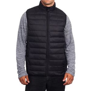 Haute Qualité Hommes Puffer Gilet Veste Noir Couleur Sans Manches Fermeture Éclair Confortable Puffy Gilet Pour Hommes Et Femmes - Product Image 1