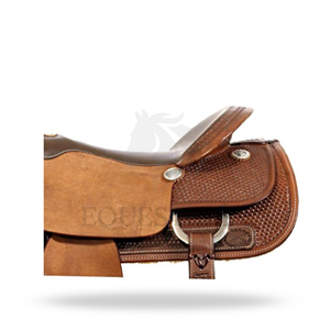 Ranch Western Saddle Horse Riding Saddle Equestrian <b>Equipment</b> - Product Image 4