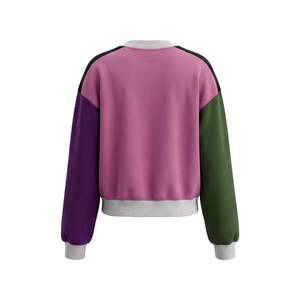 Sweat-shirt personnalisé pour femme - Blocs de couleurs contrastés - Haut personnalisé - Product Image 2