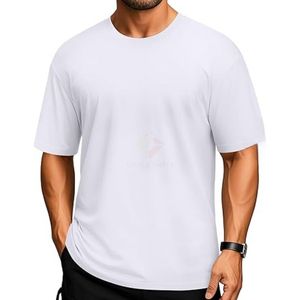 Camiseta de Hombre Azul Rey con Hombros Caídos, Corte Holgado, Mezcla de Algodón, Fabricante de Marca Personalizada - Product Image 4