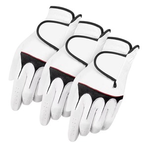 Latest Design <b>White</b> Genuine Leather Non-Slip <b>Men's</b> Full Finger Golf Gloves Lightweight Long-<b>lasting</b> Outdoor Sports Hand - Product Image 1