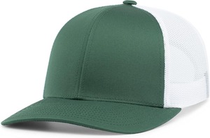 หมวกแก๊ปทรง Trucker 6 แผง สีทูโทน ตาข่ายด้านหลัง ปรับขนาดได้ ปีกแบน ปักโลโก้ได้  แบบ Unisex สำหรับใส่ลำลองกลางแจ้ง - Product Image 5