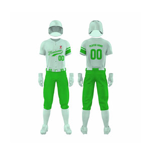 Uniforme de baseball à rayures traditionnelles Solid Trader Ultimate Comfort Dry Fit Engineering avec coutures renforcées résistantes - Product Image 1