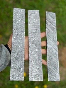 ใบมีดเปล่าทำมือเกรด DIY คุณภาพสูงจากเหล็กดามัสกัส ขนาด 10 นิ้ว สำหรับทำมีดล่าสัตว์ มีดสกินเนอร์ และมีดดาบ - Product Image 4