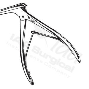 Pinzas Ferris Smith Kerrison de 18 cm de Alta Calidad con Certificación CE, Acero Inoxidable, Instrumento Médico de Neurocirugía para Uso Hospitalario - Product Image 3