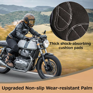 Gants de moto de course à doigts entiers avec protection tactile, dernier style, double paume, pour activités cyclistes en extérieur - Product Image 6