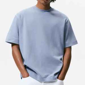 Camisetas de Talla Grande para Hombre al por Mayor, Camiseta Personalizada 100% Algodón, Impresión de Logotipo para Hombre, Camisetas Lisas Unisex - Product Image 1
