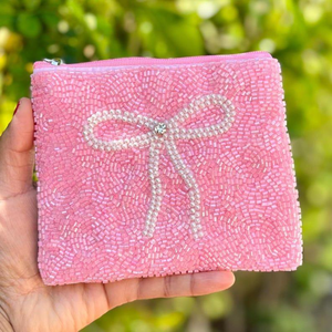 Monedero Personalizable con Logotipo, Diseño Clásico con Cuentas y Patrón de Dibujos Animados, para Mujer, Uso Diario y de Viaje, con Cierre de Cremallera Bordado - Product Image 3