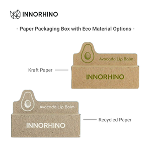 Tube en papier kraft pour baume à lèvres/déodorant à base de plantes - Solution écologique et à base de papier - Product Image 5