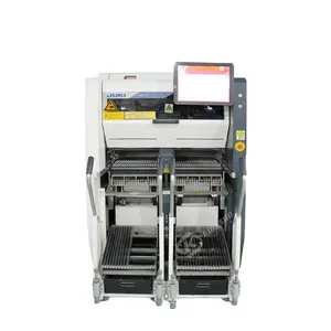 Linha de produção eficiente do PCB para LED da máquina SMT usada RX-7 da máquina de picareta e colocação de programação de produção