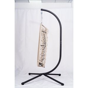 Sedia Sospesa a Forma di Uovo per Interni/Esterni, Altalena da Patio, Amaca Durevole per una Seduta Confortevole - Product Image 4