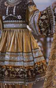 VESTIDOS AFGANOS DE ALTA CALIDAD PARA MUJER, IDEALES PARA BODAS Y FIESTAS, VESTIDO AFGANO KUCHI PARA MUJER - Product Image 2