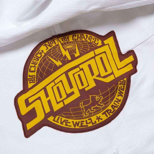 ชุดยิวยิตสู RTS คุณภาพสูง Shoyorol Gi พิมพ์ลายโลโก้ด้วยความร้อน ผ้าฝ้าย 100% 450gsm สำหรับทุกเพศ - Product Image 6