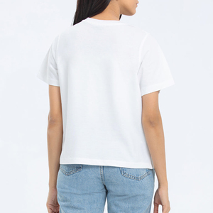 Camiseta Blanca de Manga Corta con Cuello Redondo y Estampado de Grafiti Rosa, Corte Regular, Estilo Casual para Hombre - Product Image 6