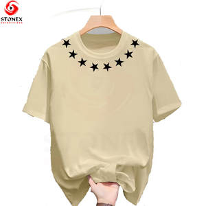 T-shirt en coton à manches courtes, coupe ample, personnalisable avec logo, écologique, respirant, unisexe, pour un usage décontracté - Product Image 1