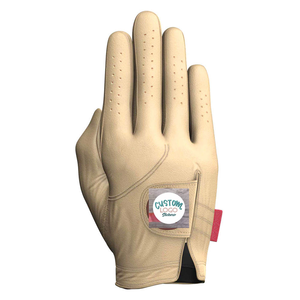 Guante de Golf Unisex Personalizado OEM, Transpirable, de Cuero Genuino, con Correa de Muñeca Ajustable, Marcador de Pelota, Spandex Flexible, Antideslizante para Exteriores - Product Image 2