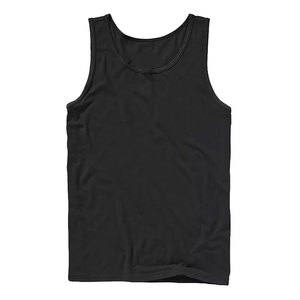 Débardeur sans manches pour homme, bleu, col rond, tricot uni, style décontracté - Product Image 2