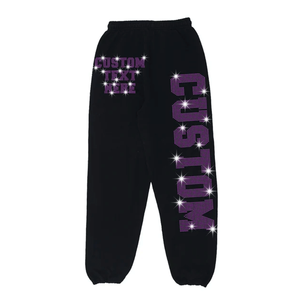 Streetwear Fashionable Men's Embroidered Cotton Casual Trousers SweatPants Custom Design Lightweight <b>Slim</b> Fit <b>Joggers</b> For Men - Product Image 4