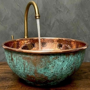 copper <b>basin</b> resort interior luxury copper sink high end architecture copper <b>basin</b> designer collection copper sink luxury - Product Image 5