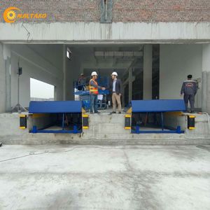 Dual Cylinder 8 Ton Hydraulic Dock Leveler Wide Platform for High-Stability Offset Loads - Product Image 2