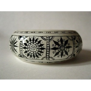 Rustic Ethnic Handcrafted <b>Indian</b> Wood <b>Bangle</b> Bracelets-RR ENTERPRISES Model RR202520477 - Product Image 4