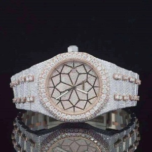 Reloj Mecánico Personalizado con Cristales, Esfera Redonda de Lujo, Caja de Aleación, Cristal Transparente, Unisex, para Reventa - Product Image 1